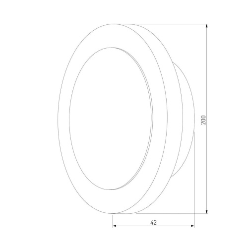 Настенный светодиодный светильник Elektrostandard Around 40140/1 Led a055779