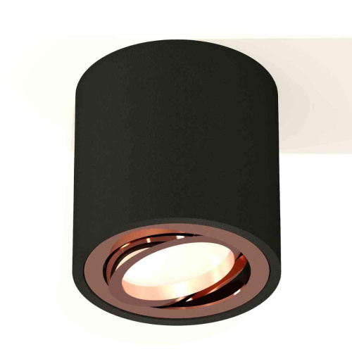 Комплект накладного светильника Ambrella light Techno Spot XS7532005 SBK/PPG черный песок/золото розовое полированное (C7532, N7005) Комплект накладного светильника Ambrella light Techno Spot XS7532005 SBK/PPG черный песок/золото розовое полированное (C7532, N7005)
