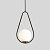 Подвесной Светильник Hoop Drop Black By Imperiumloft