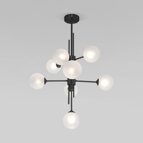 Подвесная люстра Eurosvet Volver 50383 черный Smart