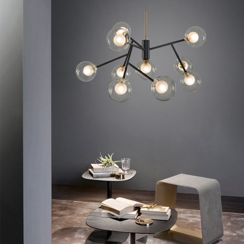 Подвесная Люстра Pearl  L5 Grey By Imperiumloft