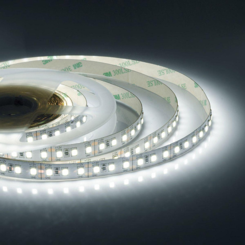 Светодиодная лента Apeyron 14,4W/m 120LED/m 2835SMD холодный белый 3M 212BL Светодиодная лента Apeyron 14,4W/m 120LED/m 2835SMD холодный белый 3M 212BL