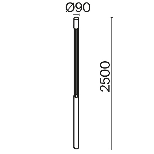 Садово-парковый светильник Outdoor O427FL-L30GF3K