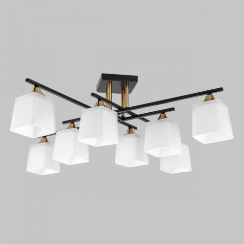 Потолочная люстра IMEX MD.5985-8-S-BK+COP Потолочная люстра IMEX MD.5985-8-S-BK+COP