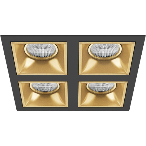 Встраиваемый светильник Lightstar Domino Quadro (214547+214503+214503+214503+214503) D54703030303