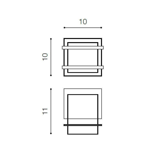 Настенный светильник Azzardo Blas AZ0865