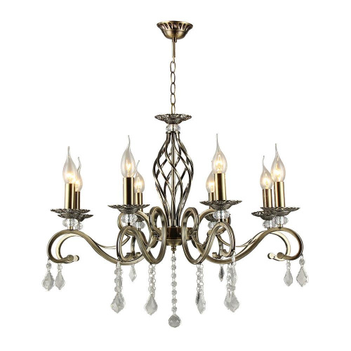 Подвесная люстра Seven Fires Aelita WD3529/8H-AB-CL Подвесная люстра Seven Fires Aelita WD3529/8H-AB-CL
