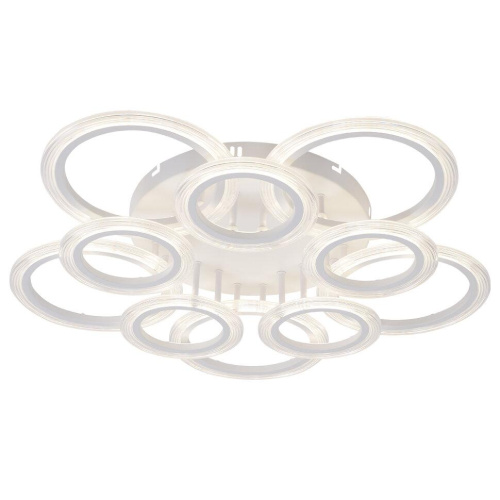 Потолочная светодиодная люстра Seven Fires Keteri WD6026/10C-WT