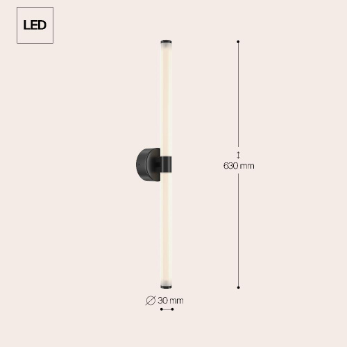 Подсветка для зеркал Maytoni Axis MOD106WL-L16B3K