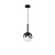 Подвесной светодиодный светильник iLedex Aura 8615P-1M BK-SM