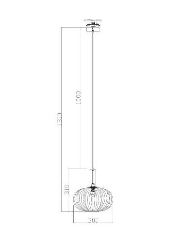 Подвесной светильник Freya Zelma FR8012PL-01GN