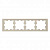 Рамка 4-постовая Schneider Electric Merten D-Life MTN4040-6533