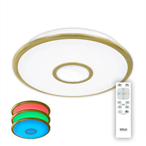Потолочный светодиодный светильник Citilux СтарЛайт CL703102RGB