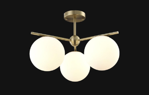 Подвесная люстра Crystal Lux FELIZ SP-PL3 BRONZE/WHITE