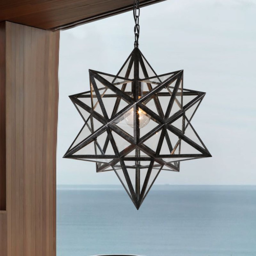 Люстра Black Star Clear Glass 50 См By Imperiumloft