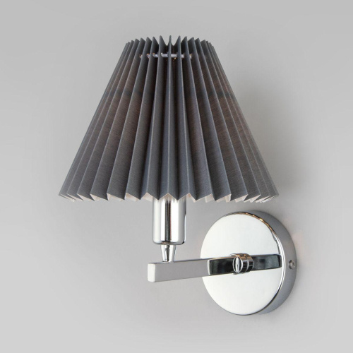 Бра Eurosvet Peony 60136/1 хром/графит Бра Eurosvet Peony 60136/1 хром/графит