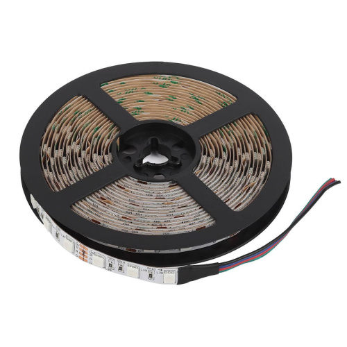Светодиодная влагозащищенная лента ЭРА 14,4W/m 60LED/m 5050SMD RGB 5M KU-5050AD-60D-RGB Б0044123