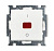 Выключатель одноклавишный двухполюсный ABB Basic55 20A 250V с подсветкой альпийский белый 2CKA001020A0089