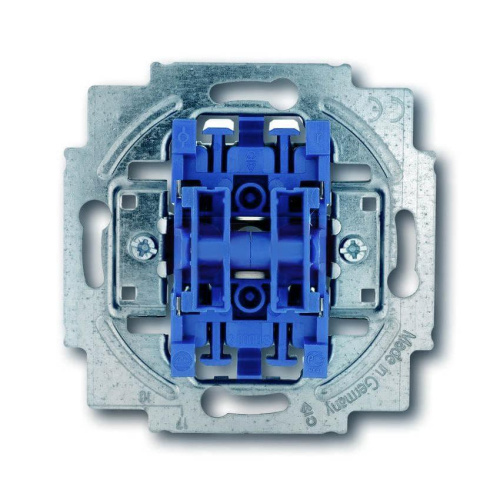 Выключатель двухклавишный ABB BJE 10A 250V 2CKA001012A2108 Выключатель двухклавишный ABB BJE 10A 250V 2CKA001012A2108