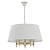 Подвесная люстра Alfa Roksana White 18536